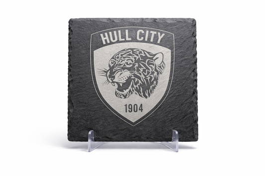 Personalised Engraved Slate Coaster – Custom Name, Logo or Design